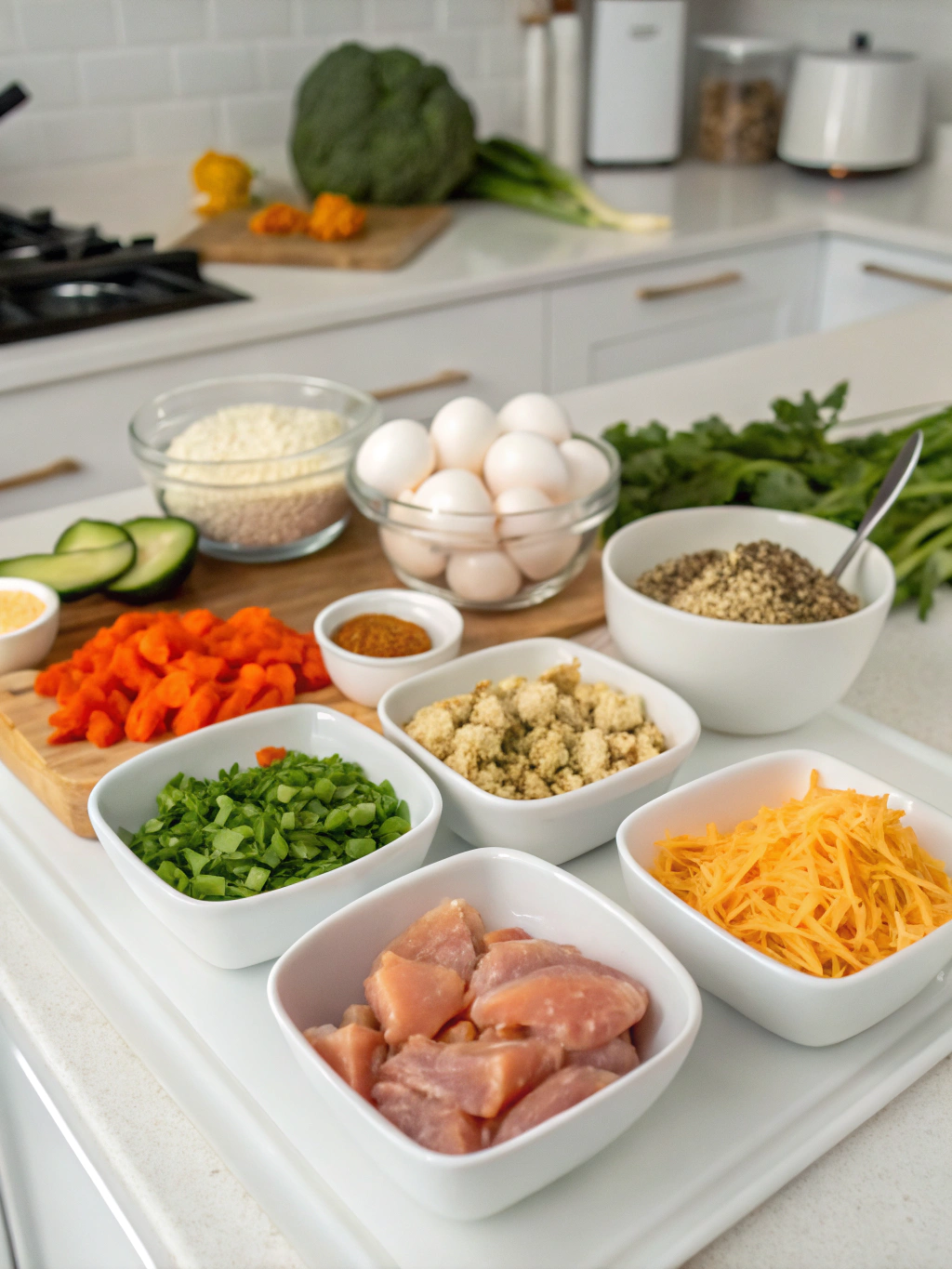 receitas proteicas preparing steps
