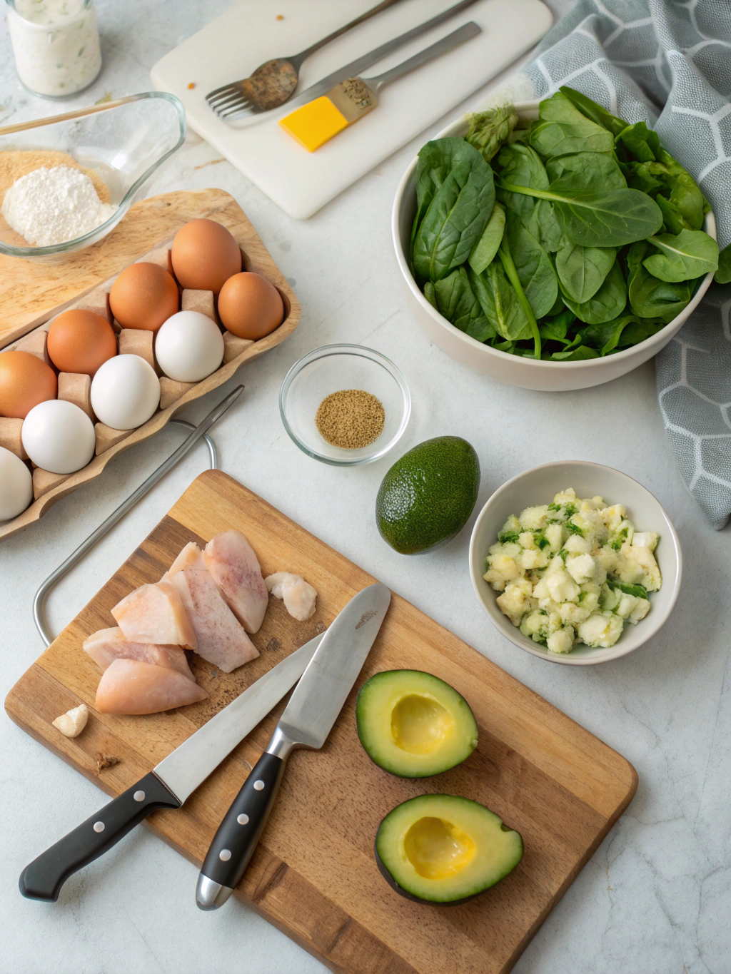 dieta low carb preparing steps